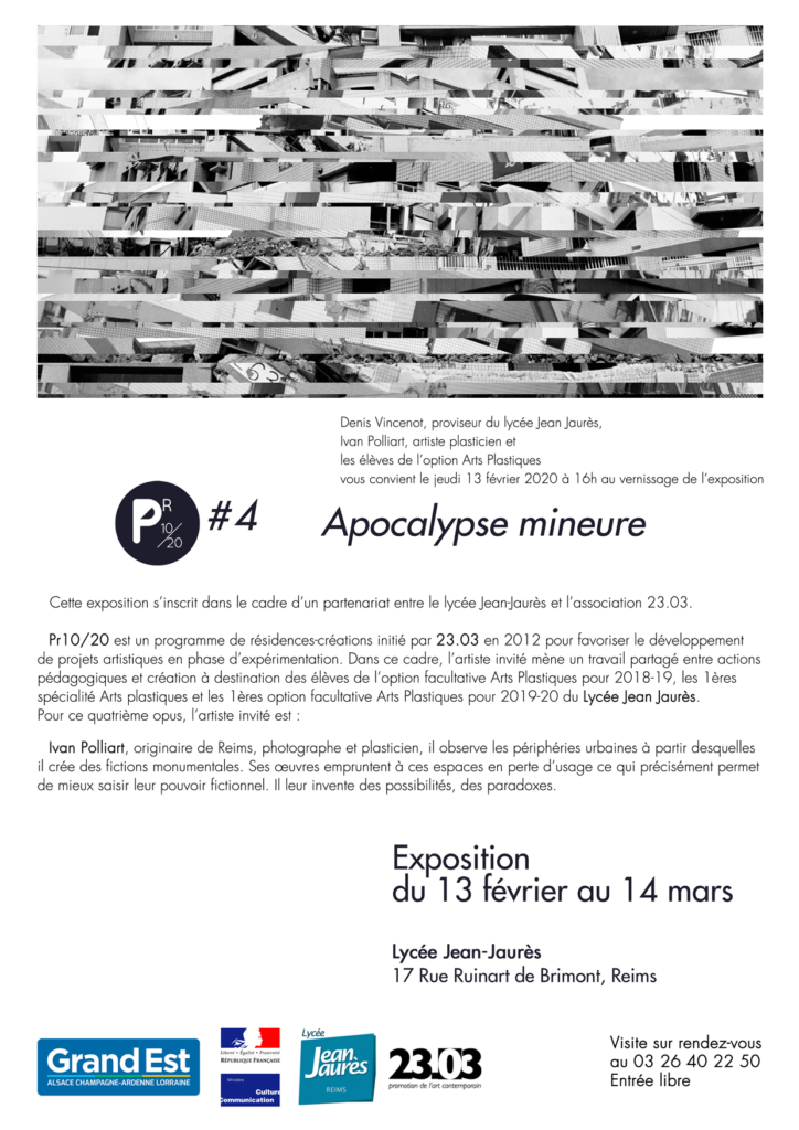 PR10/20#4 APOCALYPSE MINEURE